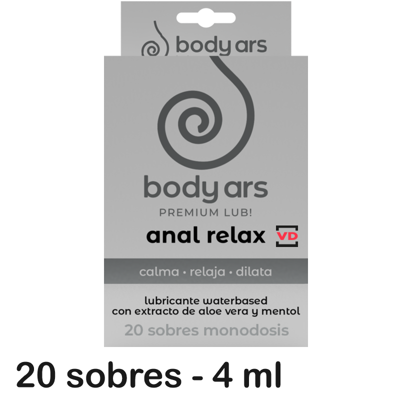 Sobres Monodosis Body Ars Lub Anal Relax