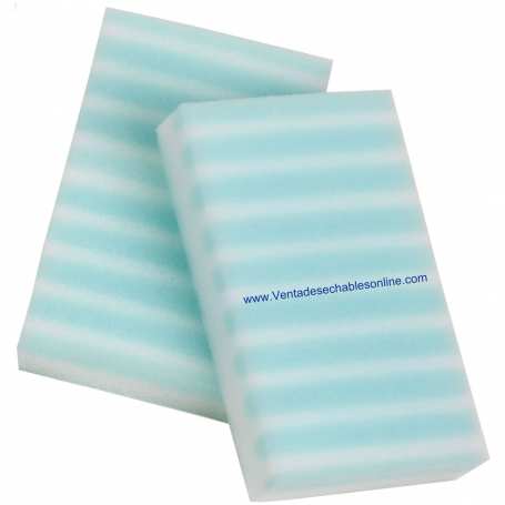 Esponjas jabonosas desechables con gel dermatológico e